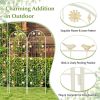 4 Pack 71 x 20 Inches Metal Garden Trellis for Climbing Plants